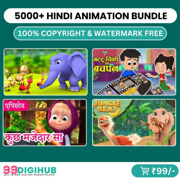 📚 5000+ Hindi Moral Stories Mega Bundle
